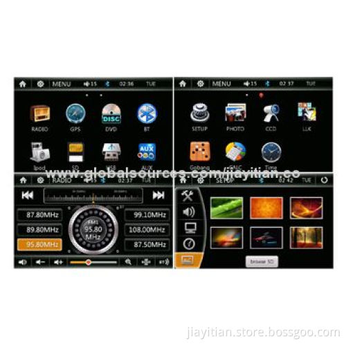 GPS Navigation System for Skoda Octavia 2014, Supports BT/GPS/iPod/USB/SD